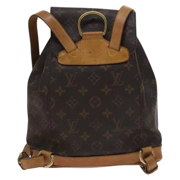 LOUIS VUITTON Monogram Montsouris MM Backpack M51136 LV Auth BD156 - Picture 2 of 16